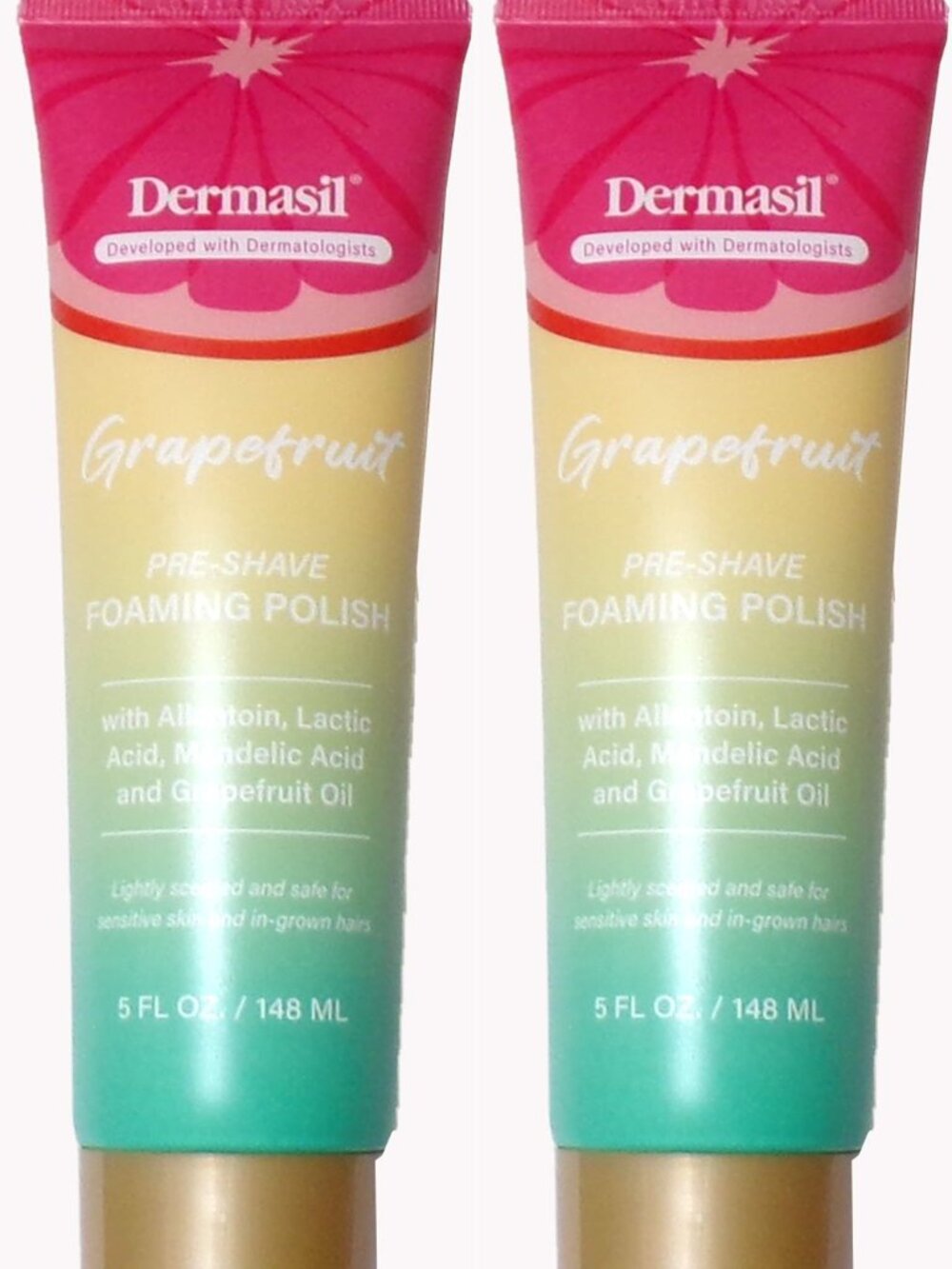 Dermasil Grapefruit Pre-Shave Foaming Polish 5fl oz (Set of 2)